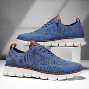 Urban – Herren Sneaker Bequeme Schuhe aus Strick in Blau – Limitierte Auflage