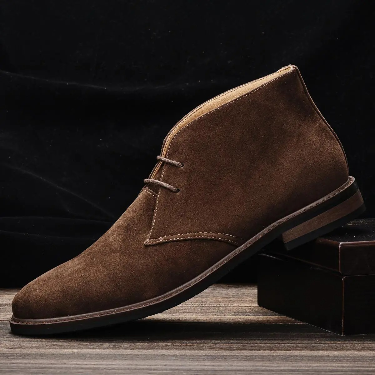 Wildlederstiefel für Männer