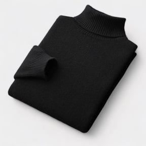 OLD MONEY Merino Wool Turtleneck Sweater