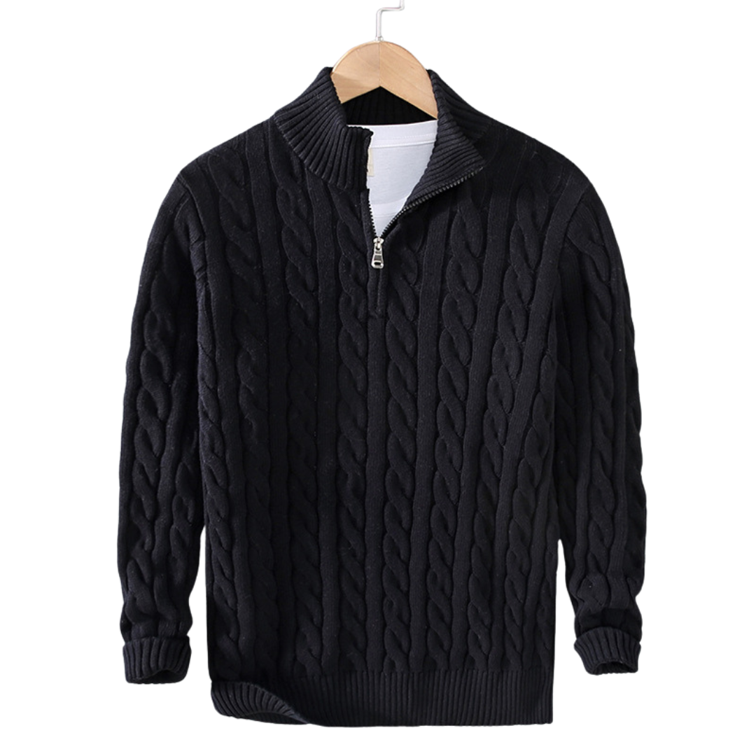 Castello | Halb-Zip Pullover