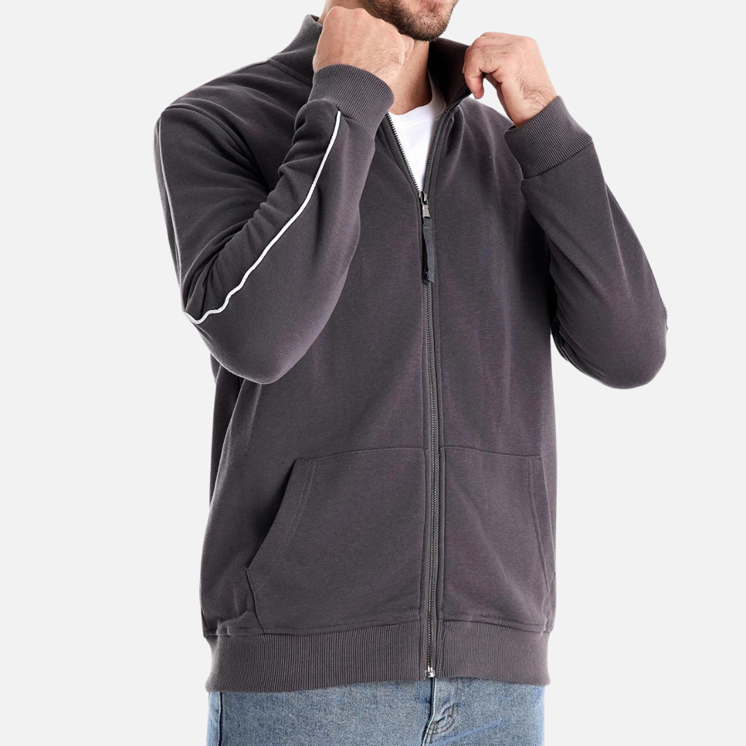 Riven Zip-Pullover