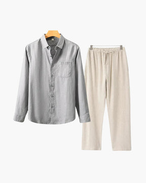 Altes Geld Leinen Kombi (Langarmshirt)