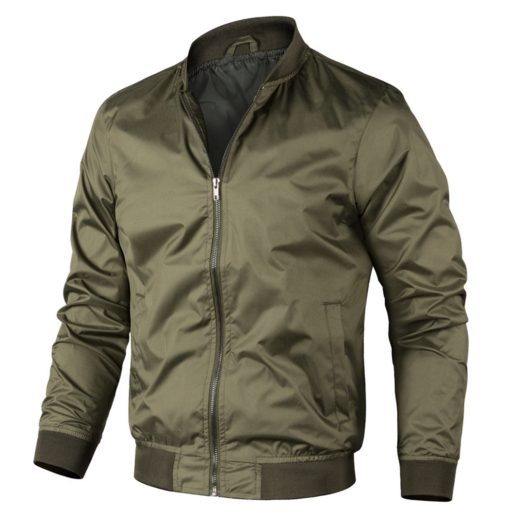 Herren Baumwoll Bomberjacke