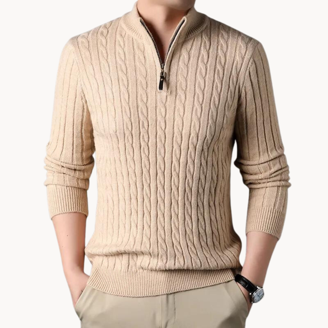 ByCastello | Viertel Zip Pullover