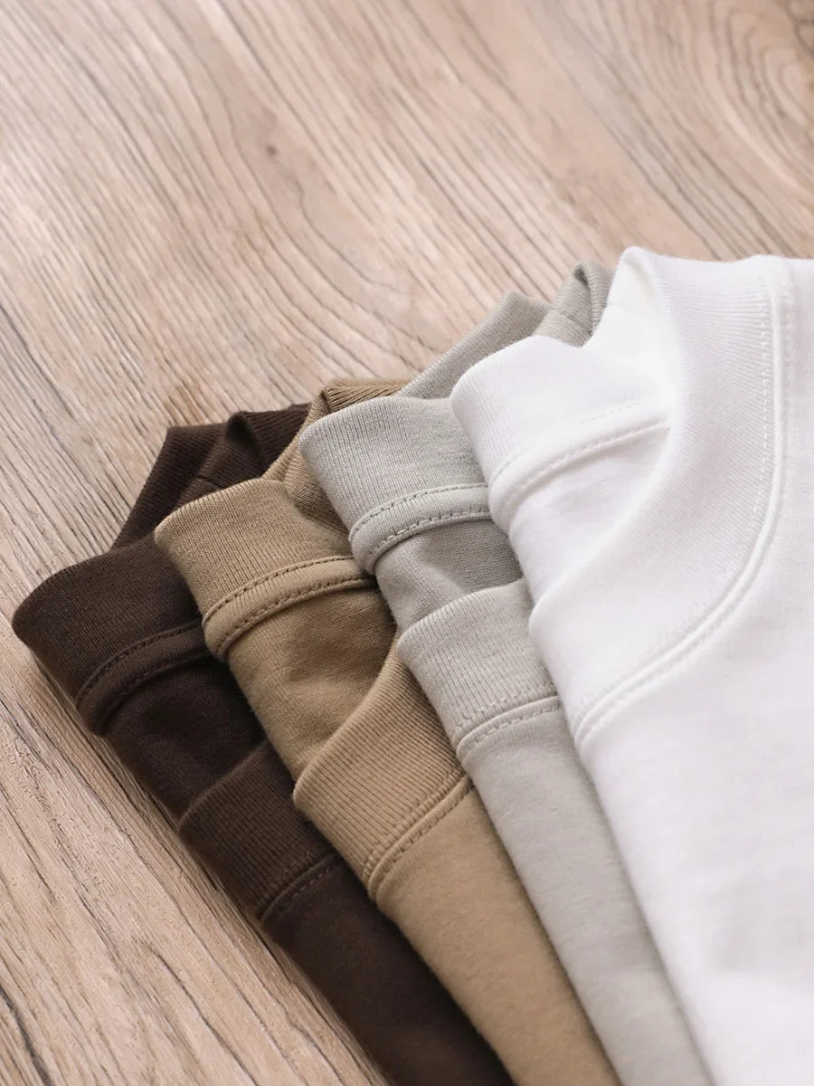 Bamboo Oversize T-Shirt Herren | 320g Baumwolle, Bequem und Atmungsaktiv