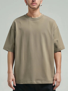 Bamboo Oversize T-Shirt Herren | 320g Baumwolle, Bequem und Atmungsaktiv