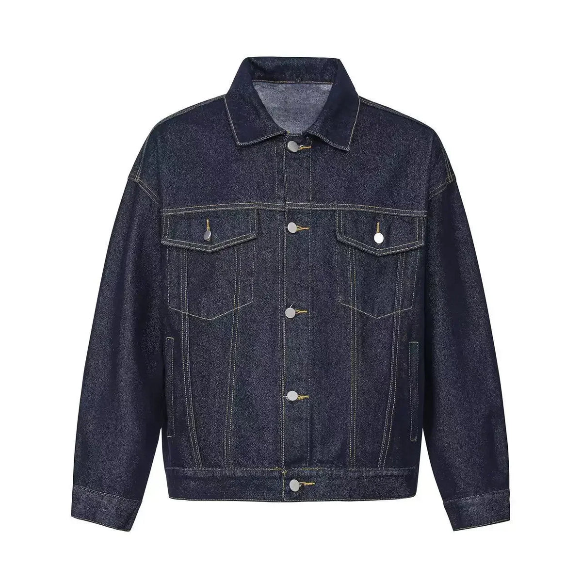 Baxter Herrenjacke | Tannin Denim, Boxy Schnitt