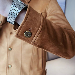 Boris Herren Lederjacke | Klassischer Stil, Hochwertiges Leder, Schwarz