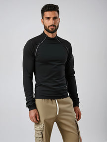 Taktische Jacke mit Fleece für die Jagd