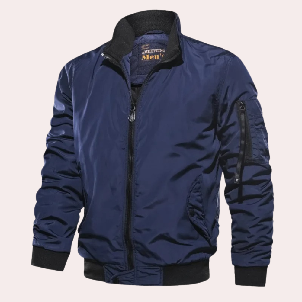 Herren Windbreaker Bomberjacke