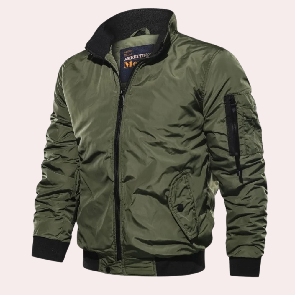 Herren Windbreaker Bomberjacke