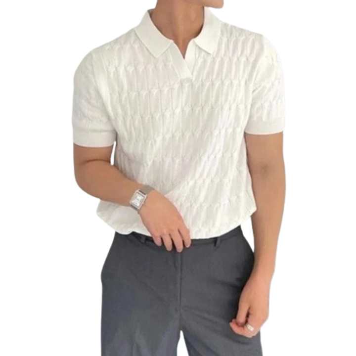 Old Money Polo Shirt Männer