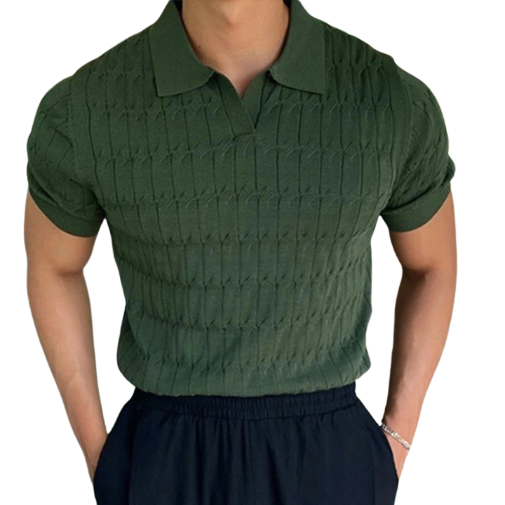 Old Money Polo Shirt Männer