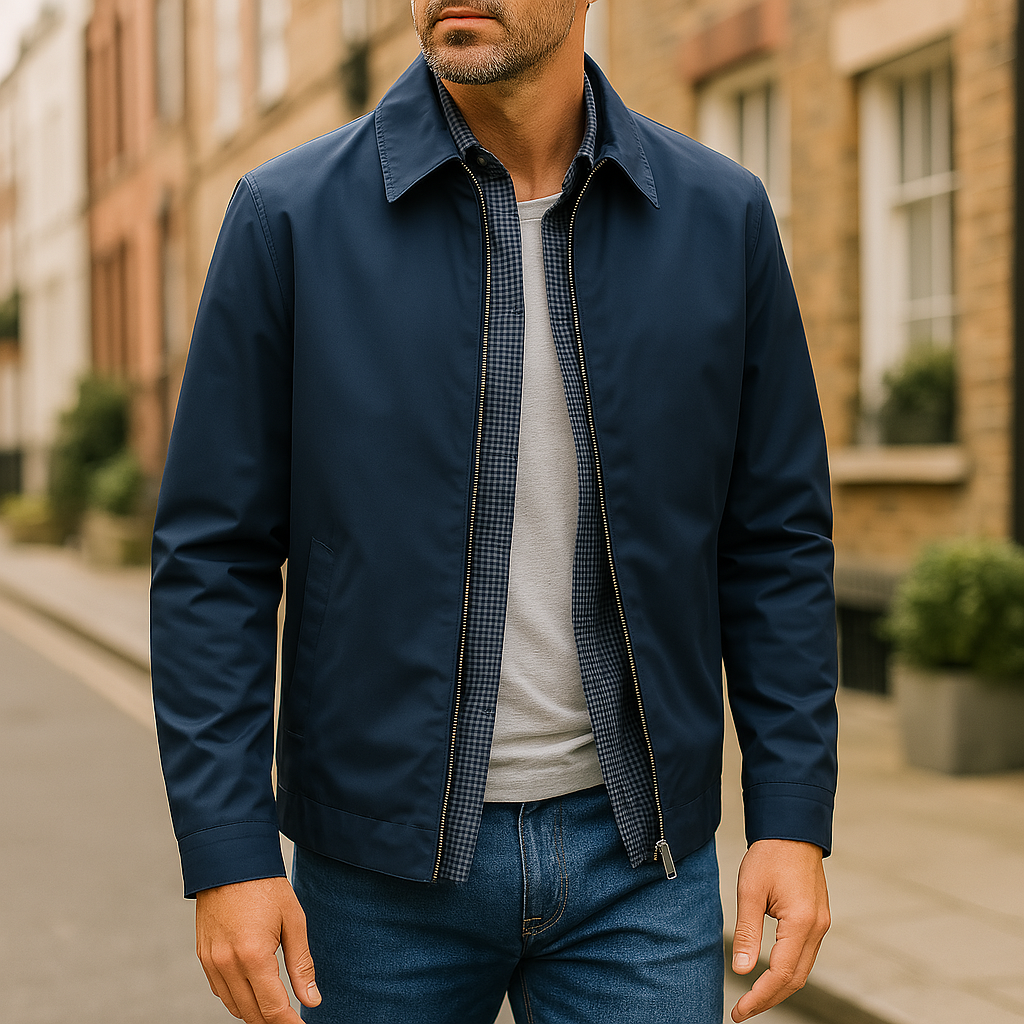 Leichte Herrenjacke - Lässiger Windbreaker