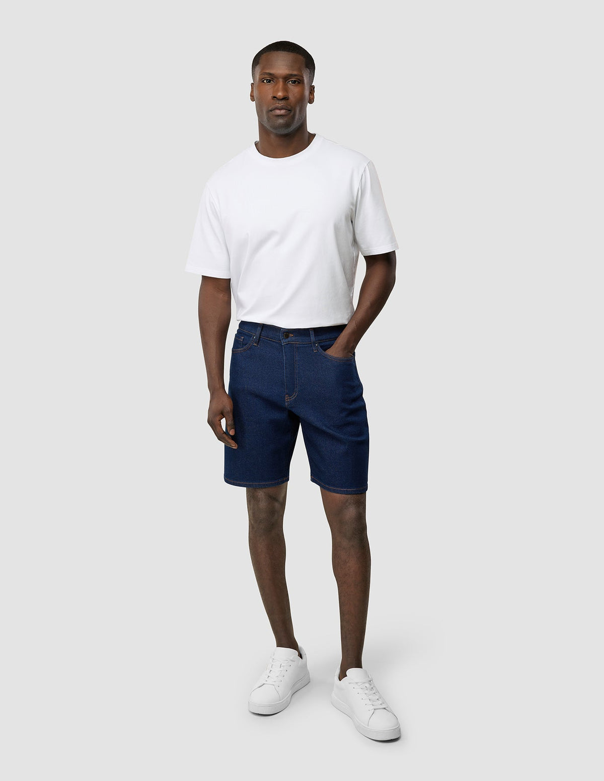 Classic Denim Shorts Midnight Blue