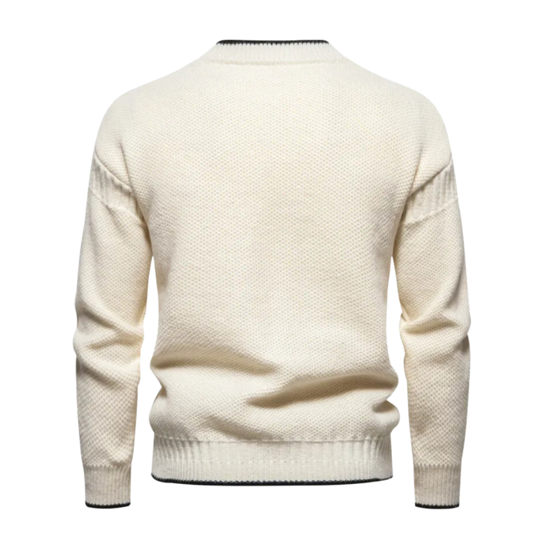 ByCastello | Weicher Baumwollpullover