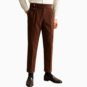 Cordhose Herren Braun