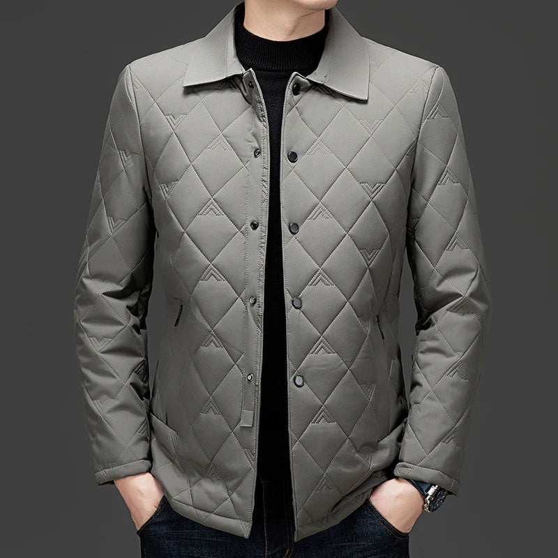 Dario Herren Parka Winter | Gesteppt, Leicht, Trendy