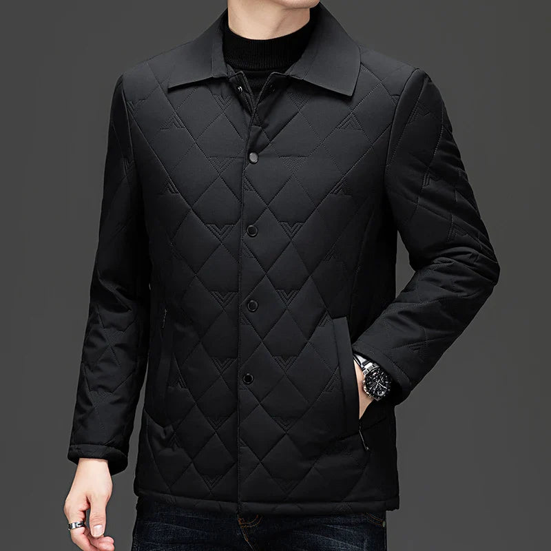 Dario Herren Parka Winter | Gesteppt, Leicht, Trendy