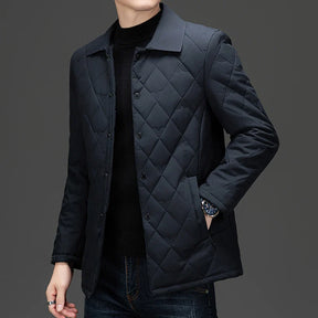 Dario Herren Parka Winter | Gesteppt, Leicht, Trendy