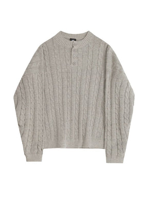 ByCastello | Woll-Henley-Pullover