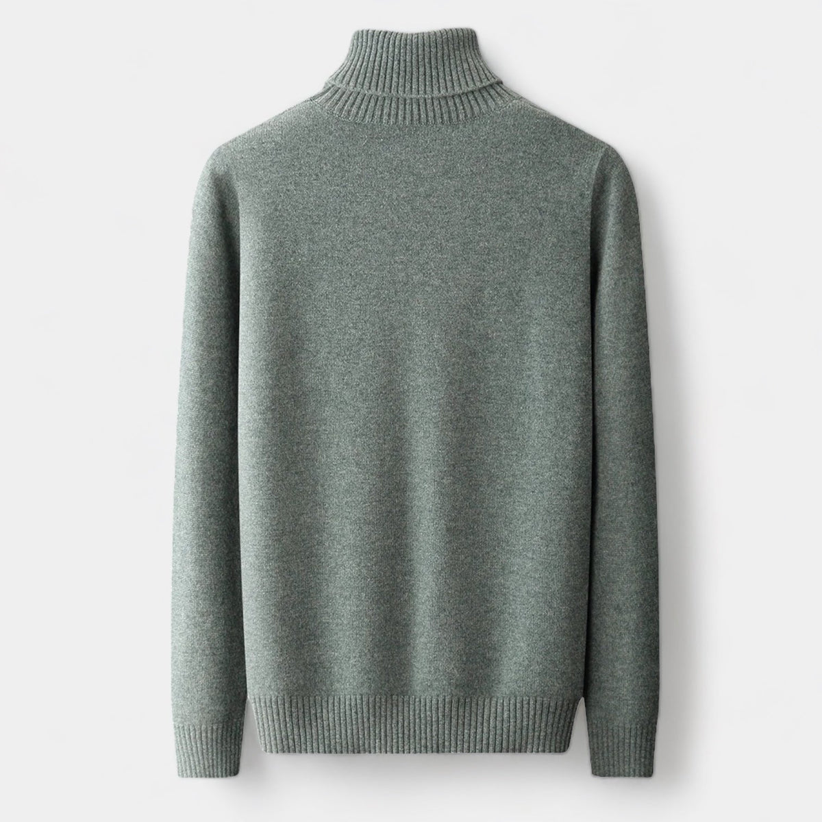 OLD MONEY Merino Wool Turtleneck Sweater