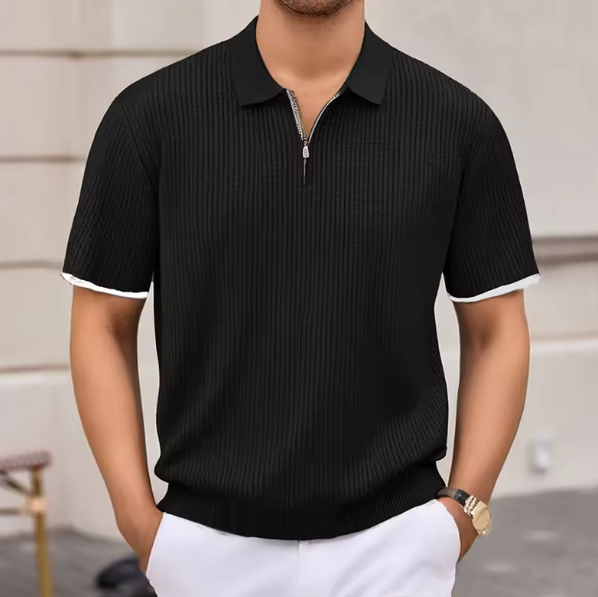 Eli Herren Poloshirt | Hochwertige Baumwolle, Italienischer Stil