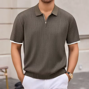 Eli Herren Poloshirt | Hochwertige Baumwolle, Italienischer Stil