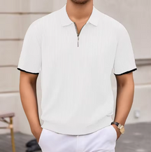 Eli Herren Poloshirt | Hochwertige Baumwolle, Italienischer Stil