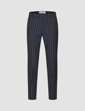 Essential Suit Pants Regular Navy Stripes