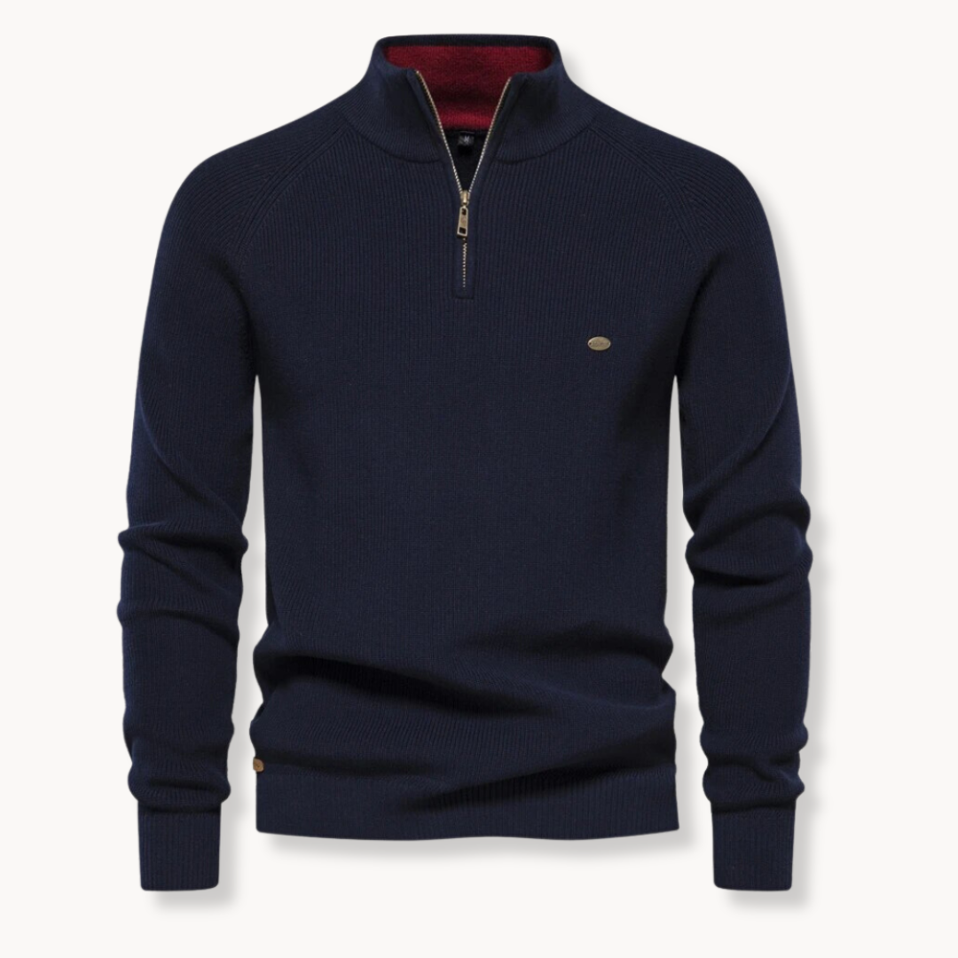 Signature Baumwollmischung Pullover