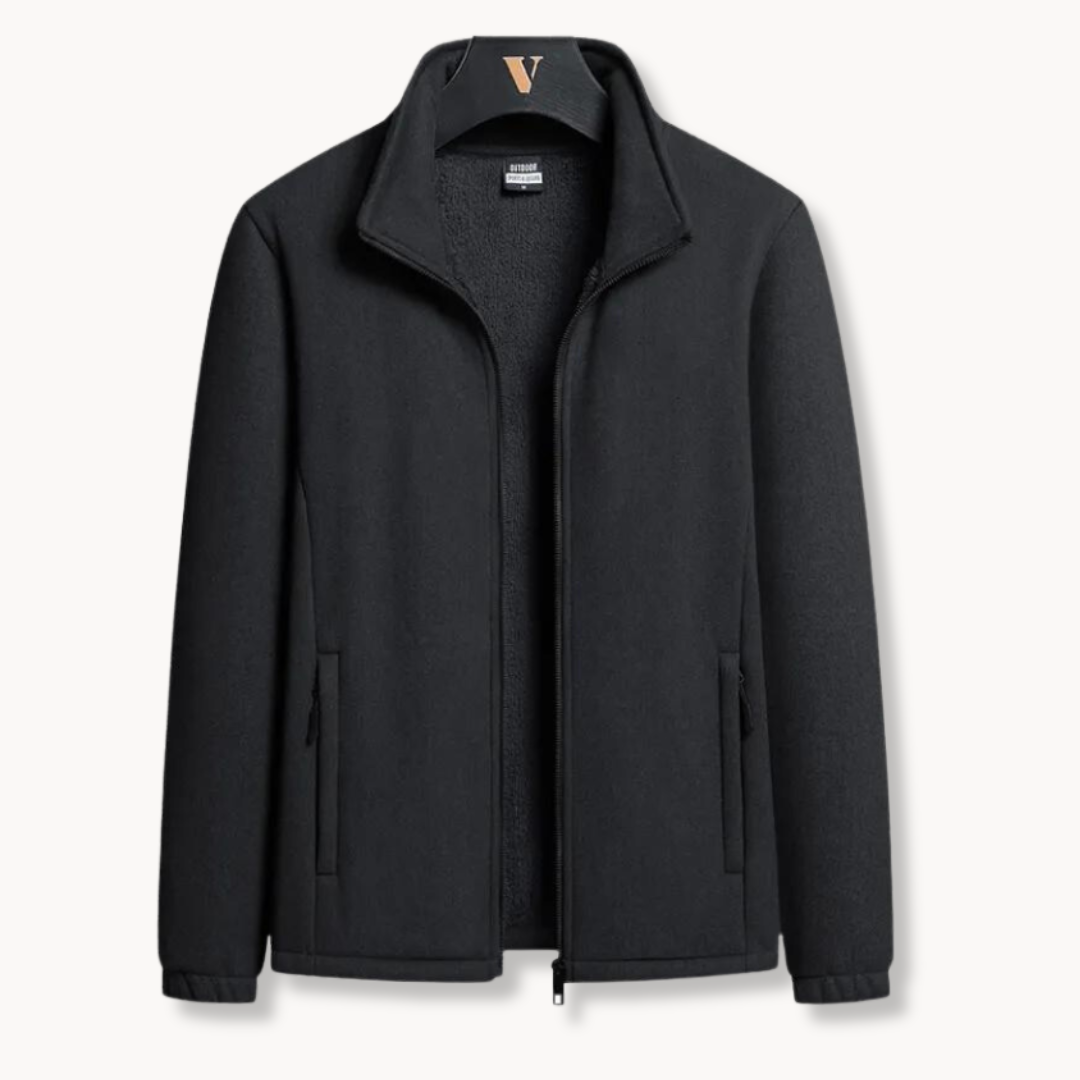 Mittelschwere Fleecejacke