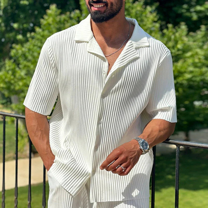 Fino Herren Set | Bequemer Baumwollmix, Casual Outfit für Männer