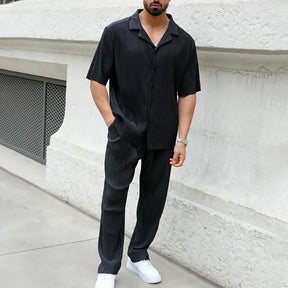 Fino Herren Set | Bequemer Baumwollmix, Casual Outfit für Männer