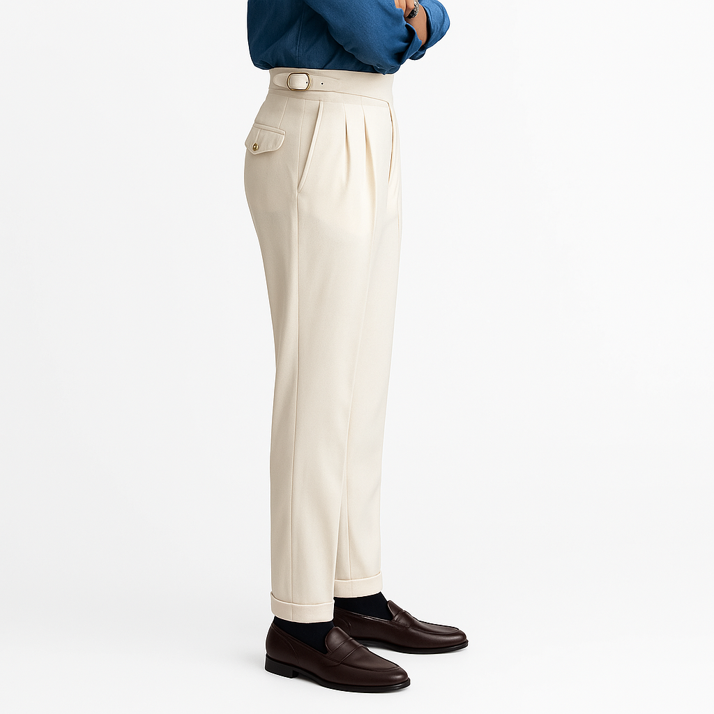 Hose mit Hoher Taille
