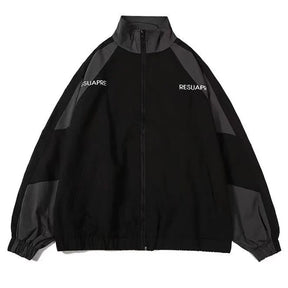 Hype Herrenjacke | Patchwork Design, Windbreaker