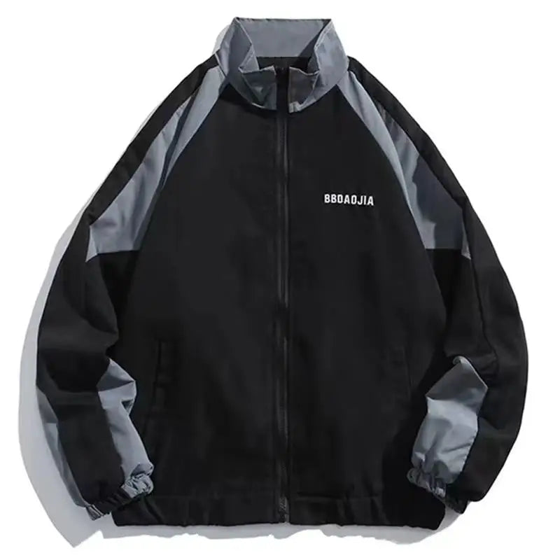 Hype Herrenjacke | Patchwork Design, Windbreaker