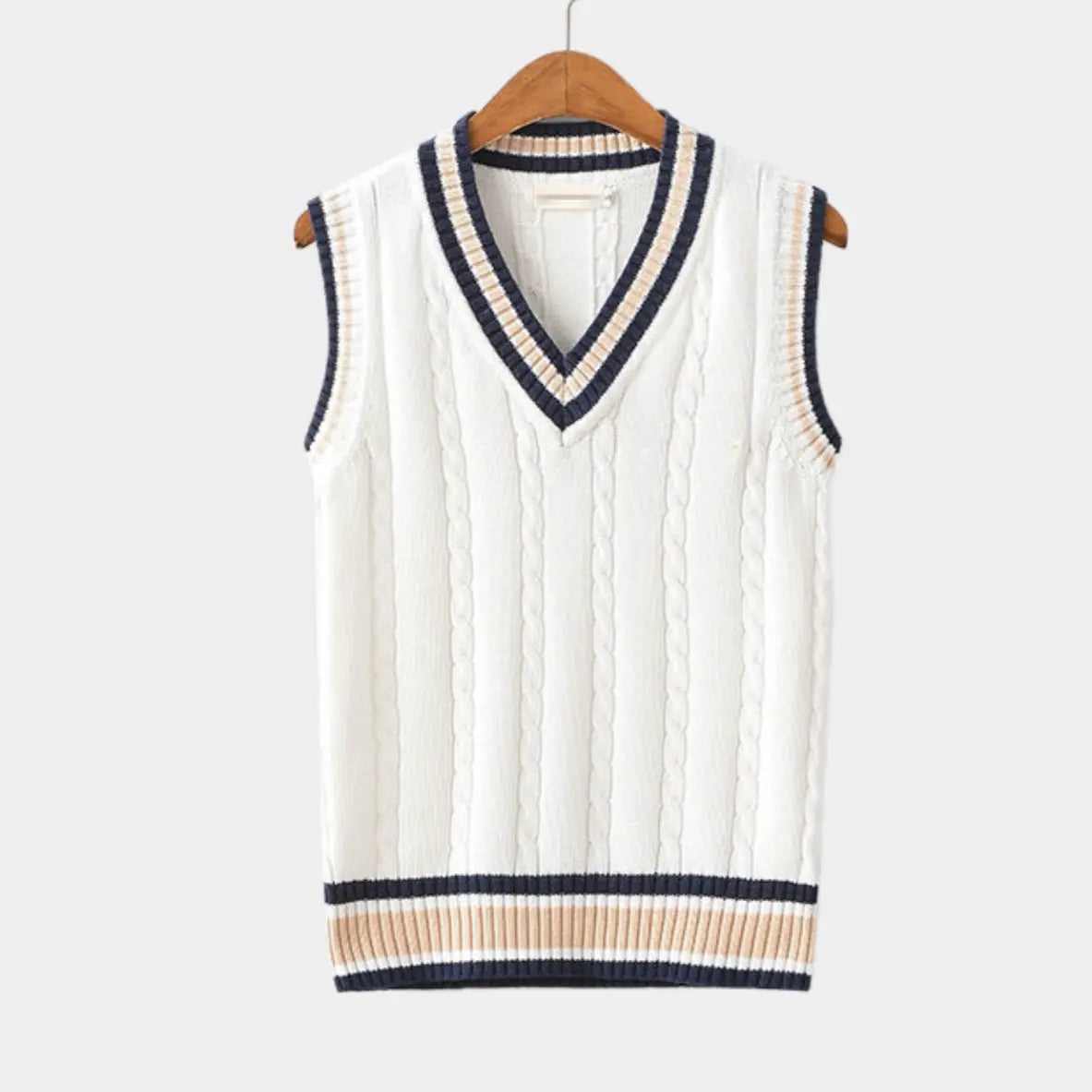 ByCastello | Old Money Ärmelloser Pullover