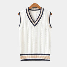 ByCastello | Old Money Ärmelloser Pullover