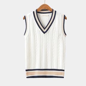 ByCastello | Old Money Ärmelloser Pullover