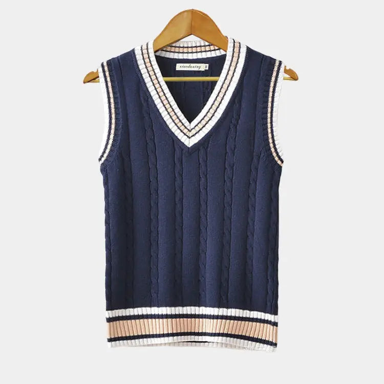 ByCastello | Old Money Ärmelloser Pullover