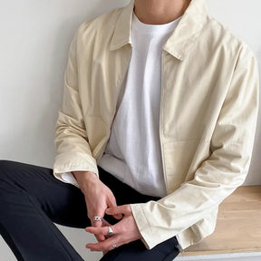 Ivo Herrenjacke | Modischer Koreanischer Stil, Reißverschluss