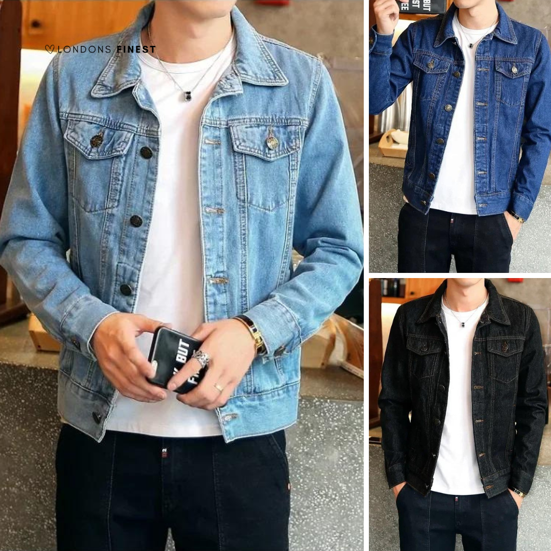 Herren Denimjacke