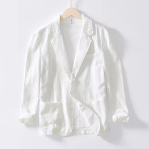 Lino Herrenjacke | 100% Baumwolle, Leicht und Atmungsaktiv