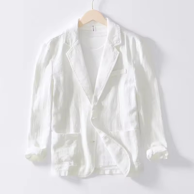 Lino Herrenjacke | 100% Baumwolle, Leicht und Atmungsaktiv