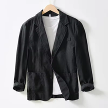 Lino Herrenjacke | 100% Baumwolle, Leicht und Atmungsaktiv