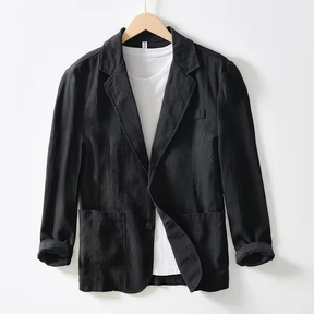 Lino Herrenjacke | 100% Baumwolle, Leicht und Atmungsaktiv