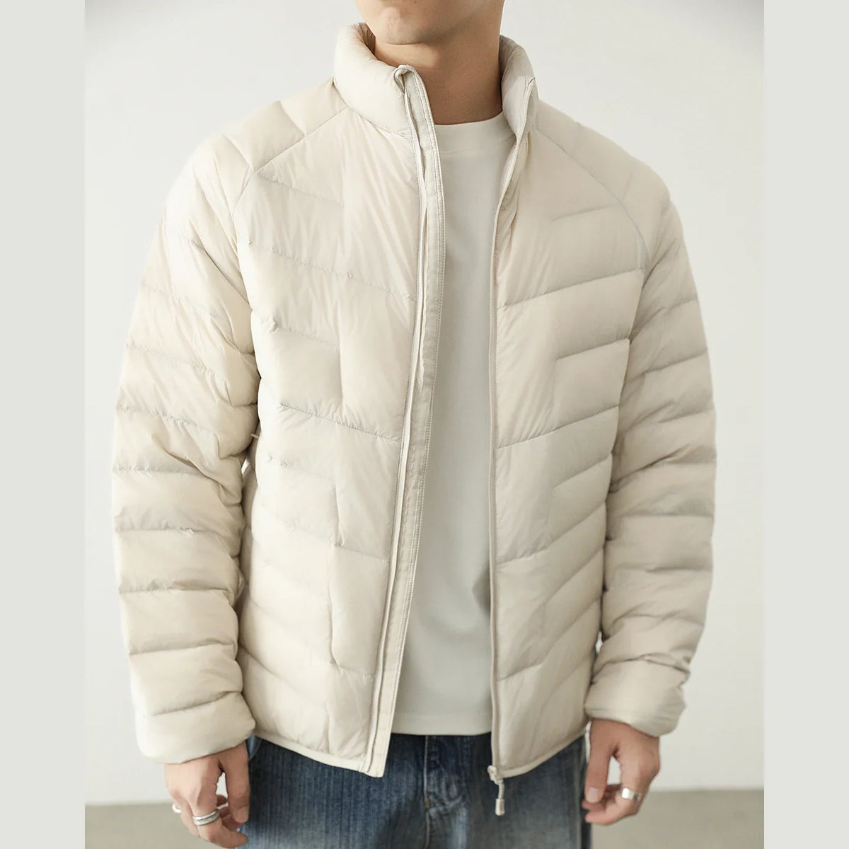 Luca Männerjacke | Winddicht, Leicht, Ideal für Winteraktivitäten
