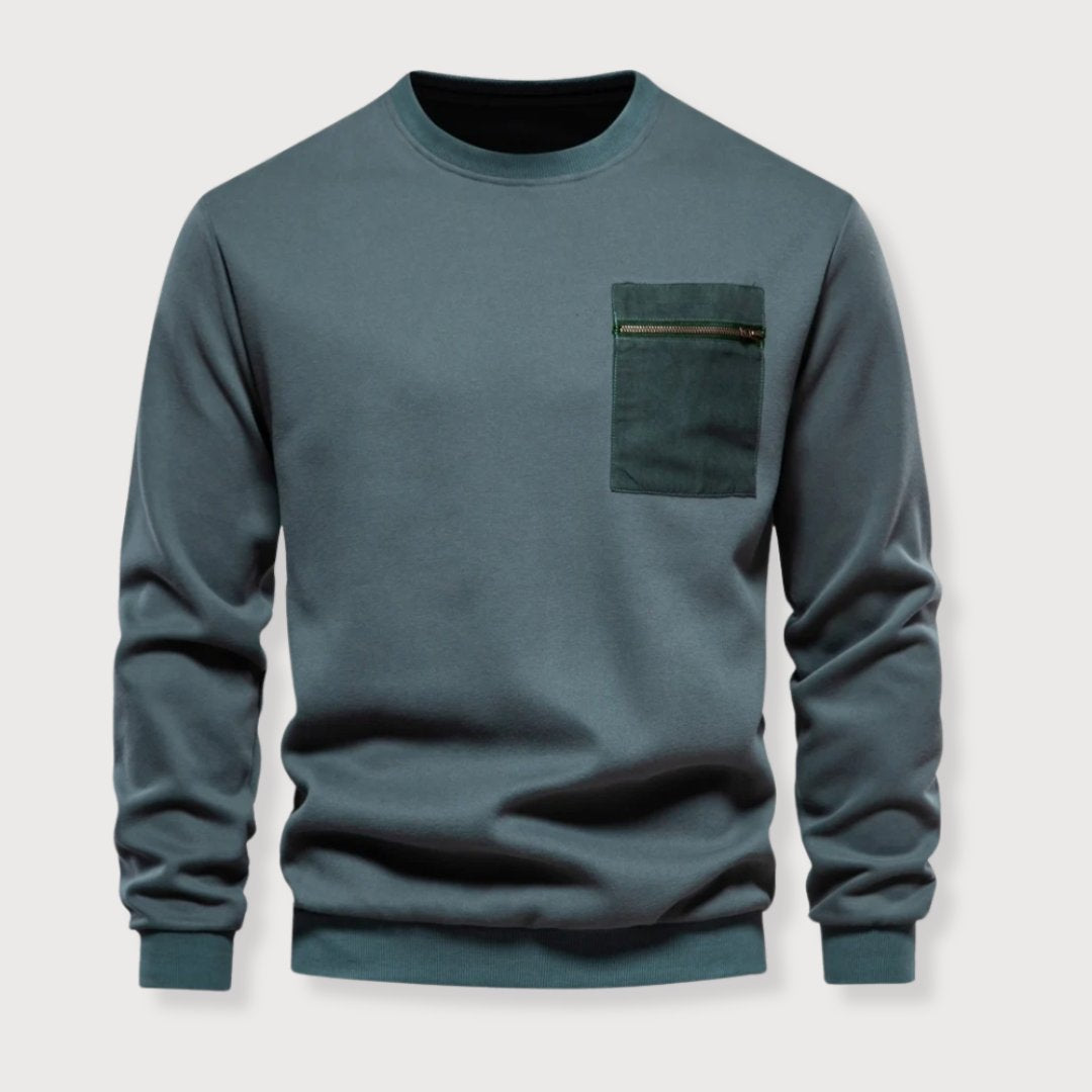 Luka | Moderner Rundhals-Pullover für Herren