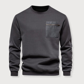 Luka | Moderner Rundhals-Pullover für Herren
